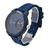 Tommy Hilfiger Denim Blue Dial Blue Rubber Strap Watch for Men - 1791556 Authentic Buy Shop Now