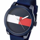 Tommy Hilfiger Denim Quartz Blue Dial Blue Rubber Strap Watch for Men - 1791322 Authentic Buy Shop Now