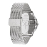Calvin Klein Minimal White Dial Silver Mesh Bracelet Watch for Women - K3M2212Y Authentic Buy Shop Now