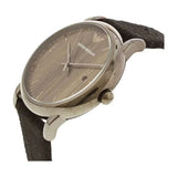 Emporio Armani Luigi Analog Brown Dial Black Leather Strap Watch For Men - AR11156 Authentic Buy Shop Now