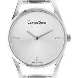 Calvin Klein Dainty Diamonds Silver Dial Sliver Steel Strap Watch for Women - K7L2314T Authentic Buy Shop Now