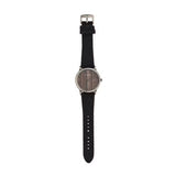 Emporio Armani Luigi Analog Brown Dial Black Leather Strap Watch For Men - AR11156 Authentic Buy Shop Now