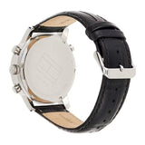 Tommy Hilfiger Harrison Chronograph Black Dial Black Leather Strap Watch for Men - 1790875 Authentic Buy Shop Now