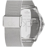 Calvin Klein Minimal Silver Dial Silver Mesh Bracelet Watch for Men - K3M211Y6 Authentic Buy Shop Now