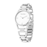 Calvin Klein Dainty Diamonds Silver Dial Sliver Steel Strap Watch for Women - K7L2314T Authentic Buy Shop Now