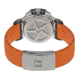 Tissot T Race Chronograph Black Dial Orange Rubber Strap Watch for Women - T048.217.27.057.00 Authentic Buy Shop Now