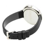 Calvin Klein Chic Black Dial Black Leather Strap Watch for Women - K7N23CB1 Authentic Buy Shop Now