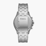 Fossil Forrester Chronograph Blue Dial Silver Steel Strap Watch for Men - FS5605 Authentic Buy Shop Now