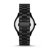 Michael Kors Slim Runway Black Dial Black Stainless Steel Strap Watch for Women - MK3221 Authentic Buy Shop Now