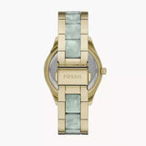 Fossil Stella Multifunction Gold Dial Two Tone Steel Strap Watch for Women - ES4757 Authentic Buy Shop Now