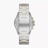 Fossil Garrett Analog Black Dial Two Tone Steel Strap Watch for Men - FS5771 Authentic Buy Shop Now