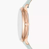 Fossil Jacqueline Multi Colored Dial Blue Leather Strap Watch for Women - ES4813 Authentic Buy Shop Now