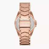 Michael Kors Whitney Quartz White Dial Rose Gold Steel Strap Watch For Women - MK6694 Authentic Buy Shop Now
