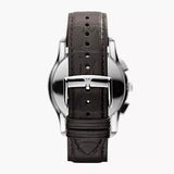 Emporio Armani Valente Chronograph Brown Dial Brown Leather Strap Watch For Men - AR1785 Authentic Buy Shop Now