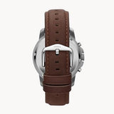 Fossil Grant Chronograph Black Dial Brown Leather Strap Watch for Men - FS4813 Authentic Buy Shop Now