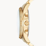Michael Kors Lexington Crystals Gold Dial Gold Steel Strap Watch for Men - MK8494 Authentic Buy Shop Now