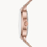 Michael Kors Portia Rose Gold Dial Rose Gold Mesh Bracelet Watch for Women - MK3845 Authentic Buy Shop Now