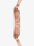 Michael Kors Jaryn Rose Gold Dial Rose Gold Steel Strap Watch For Women - MK3547 Authentic Buy Shop Now