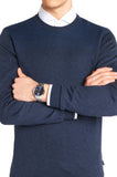 Hugo Boss Associate Blue Dial Silver Steel Strap Watch for Men - 1513269 Authentic Buy Shop Now