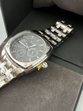 Bulova Classic Collection Multifunction Grey Dial Silver Steel Strap Watch for Men - 96C148 Authentic Buy Shop Now