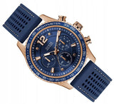 Guess Fleet Blue Dial Blue Rubber Strap Watch for Men - W0971G3 Authentic Buy Shop Now