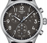 Tissot Chrono XL Vintage Quartz Black Dial Black Leather Strap Watch For Men - T116.617.16.062.00 Authentic Buy Shop Now