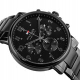 Tommy Hilfiger Daniel Black Dial Black Steel Strap Watch for Men - 1710383 Authentic Buy Shop Now