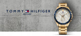 Tommy Hilfiger Luke Chronograph White Dial Gold Steel Strap Watch for Men - 1791121 Authentic Buy Shop Now
