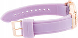 Guess Starlight Diamonds White Dial Purple Rubber Strap Watch for Women - W0846L6 Authentic Buy Shop Now