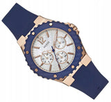 Guess Overdrive White Dial Blue Rubber Strap Watch for Women - W0149L5 Authentic Buy Shop Now