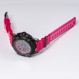 Versace Icon Active Chronograph Quartz Black Dial Pink Rubber Strap Watch For Men - VEZ700221 Authentic Buy Shop Now