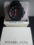 Michael Kors Ryker Chronograph Black Dial Black Steel Strap Watch For Men - MK8529 Authentic Buy Shop Now