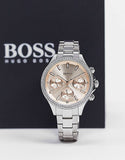 Hugo Boss Hera Rose Pink Dial Silver Steel Strap Watch for Women - 1502565 Authentic Buy Shop Now