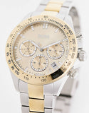 Hugo Boss Novia Gold Dial Two Tone Steel Strap Watch for Women - 1502618 Authentic Buy Shop Now