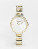 Hugo Boss Signature Silver Dial Two Tone Steel Strap Watch for Women - 1502568 Authentic Buy Shop Now