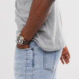 Tommy Hilfiger Daniel Black Dial Brown Leather Strap Watch for Men - 1710379 Authentic Buy Shop Now