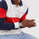 Tommy Hilfiger Daniel Black Dial Black Leather Strap Watch for Men - 1710381 Authentic Buy Shop Now