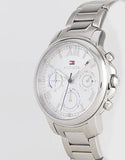 Tommy Hilfiger Claudia Silver Dial Silver Steel Strap Watch for Women - 1781741 Authentic Buy Shop Now