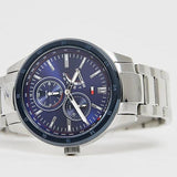 Tommy Hilfiger Austin Blue Dial Silver Steel Strap Watch for Men - 1791640 Authentic Buy Shop Now