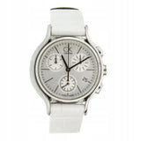Calvin Klein Skirt White Dial White Leather Strap Watch for Women - K2U291L6 Authentic Buy Shop Now