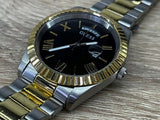 Guess Connoisseur Black Dial Two Tone Steel Strap Watch for Men - GW0265G5 Authentic Buy Shop Now