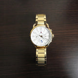 Tommy Hilfiger Quartz White Dial Gold Steel Strap Watch for Men - 1791455 Authentic Buy Shop Now