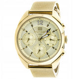 Tommy Hilfiger Mia Gold Dial Gold Mesh Bracelet Watch for Women - 1781488 Authentic Buy Shop Now
