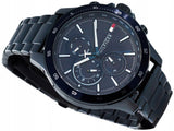 Tommy Hilfiger Bank Quartz Blue Dial Blue Steel Strap Watch for Men - 1791720 Authentic Buy Shop Now