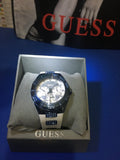 Guess Luna Diamonds White Dial White Rubber Strap Watch for Women - W0653L2 Authentic Buy Shop Now
