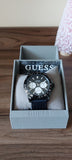 Guess Odyssey Quartz Black Dial Black Silicone Strap Watch For Men - W1108G3 Authentic Buy Shop Now