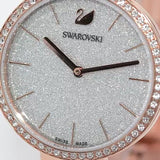 Swarovski Cosmopolitan Diamond Powder Gold Dial Rose Gold Steel Strap Watch for Women - 5517800 Authentic Buy Shop Now