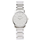 Calvin Klein City Silver Dial Silver Steel Strap Watch for Women - K2G23148 Authentic Buy Shop Now