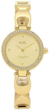 Coach Park Diamonds Gold Dial Gold Steel Strap Watch for Women - 14503171 Authentic Buy Shop Now