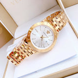 Versace Univers Quartz White Dial Gold Steel Strap Watch for Men - VEBK00518 Authentic Buy Shop Now